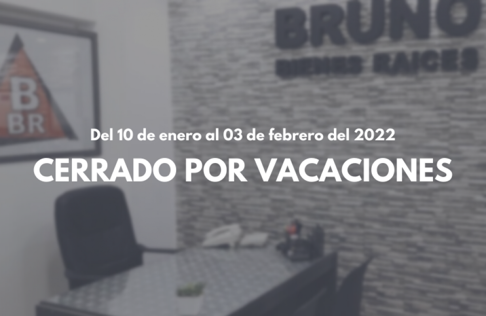 Cerrado por Vacaciones